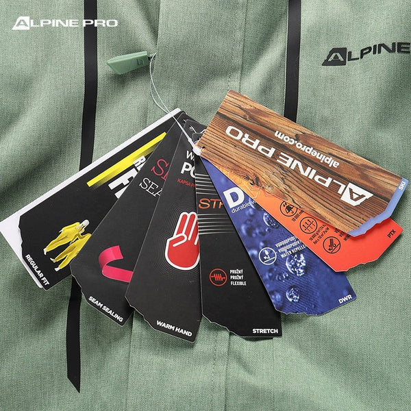 Alpine PRO – Vanntett skijakke for menn